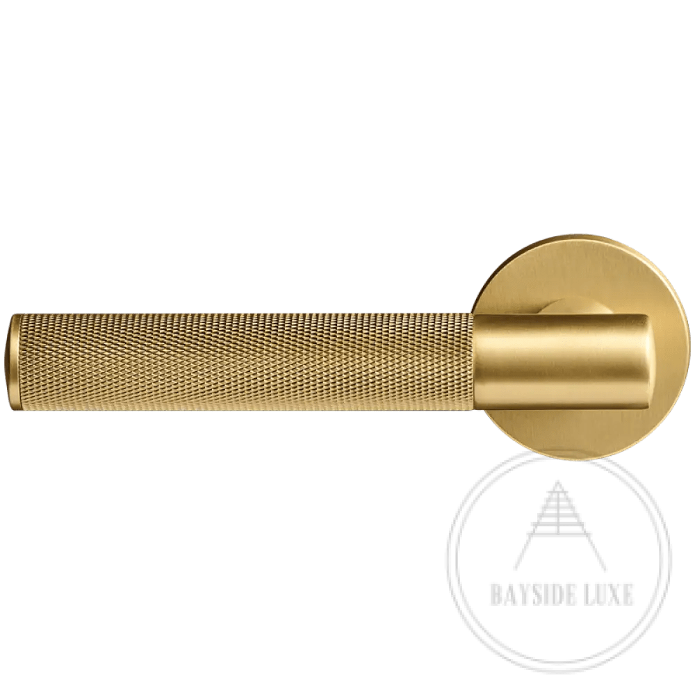 Door Handle Luxe Doorware - Elizabeth Bay Mortice Set - Satin Brass