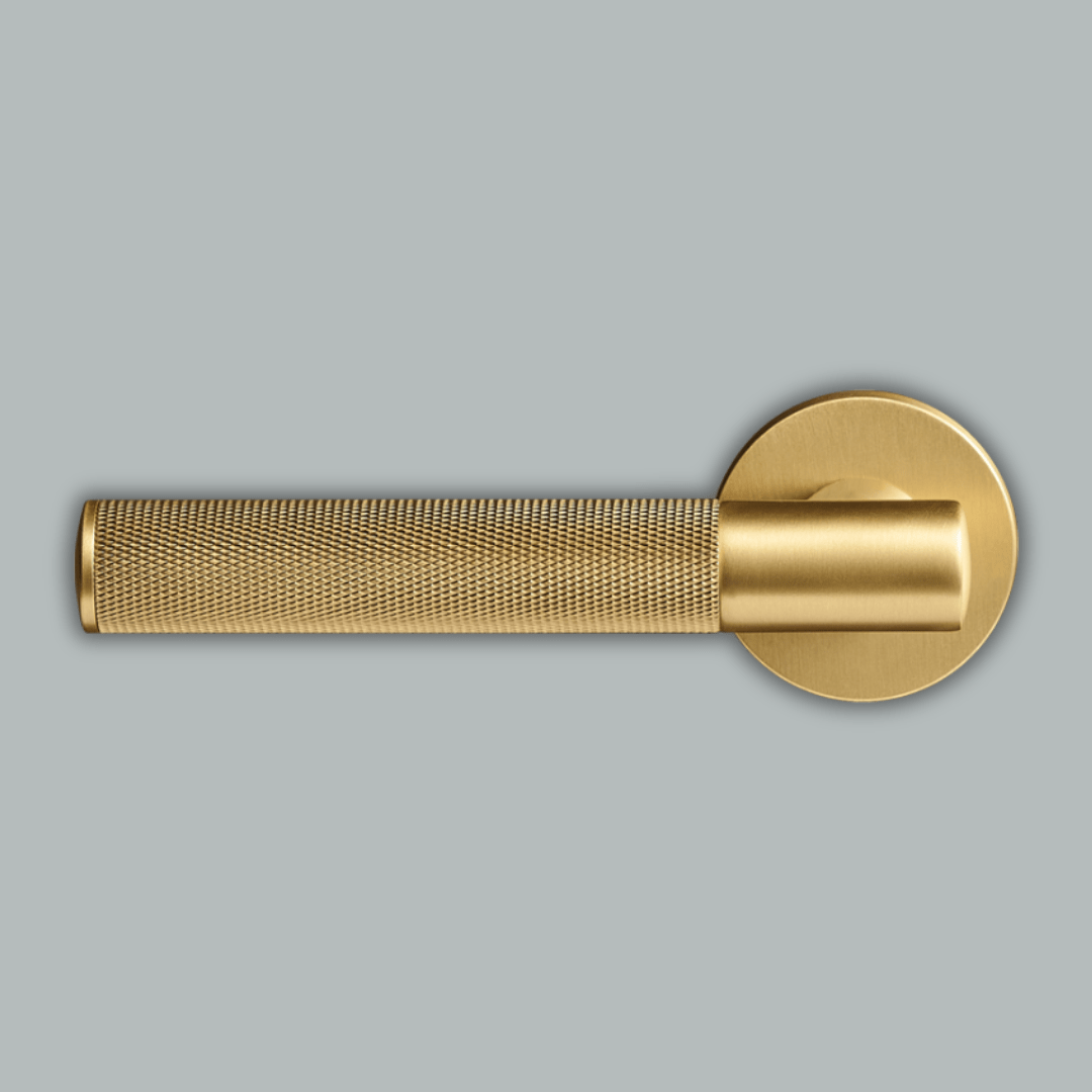 Door Handle Luxe Doorware - Elizabeth Bay Privacy Set - Satin Brass