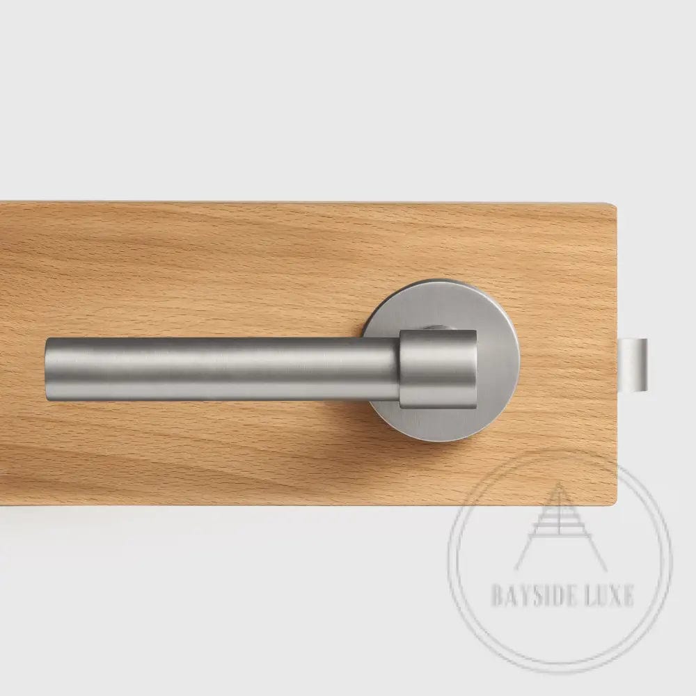 Door Handle Luxe Doorware - Ocean Grove Door Lever Passage Set - Nickel