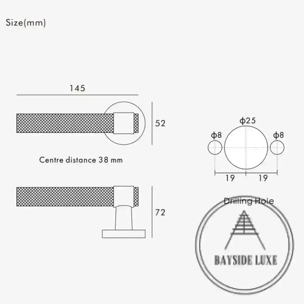 Door Handle Luxe Doorware - Port Melbourne Door Lever Mortice Lock Set - Antique Brass