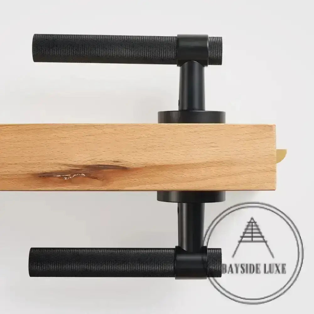 Door Handle Luxe Doorware - Port Melbourne Door Lever Passage Set - Black