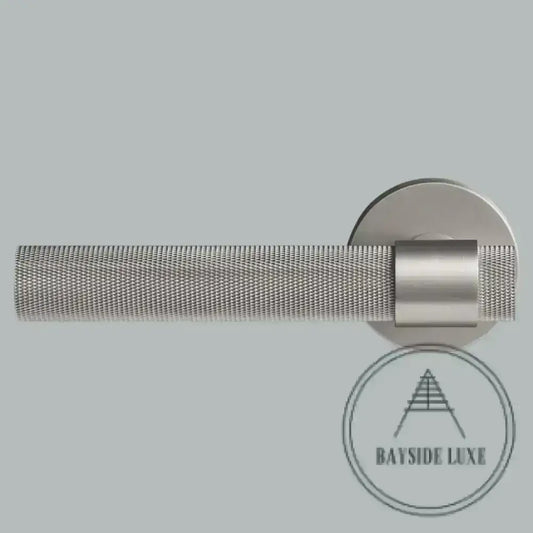 Door Handle Luxe Doorware - Port Melbourne Door Lever Passage Set - Nickel