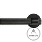 Door Handle Luxe Doorware - Port Melbourne Mortice Lock Set - Black