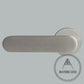 Door Handle Luxe Doorware - The Lorne Mortice Lock Set - Nickel