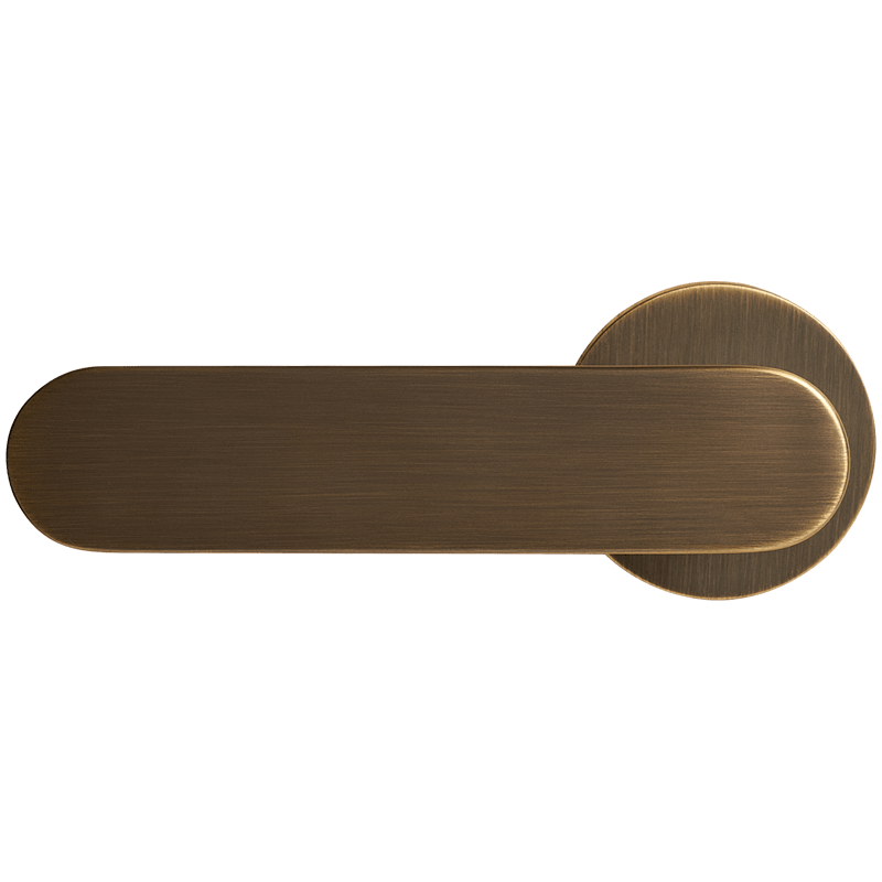 Door Handle Luxe Doorware - The Lorne Passage Set - Antique Brass