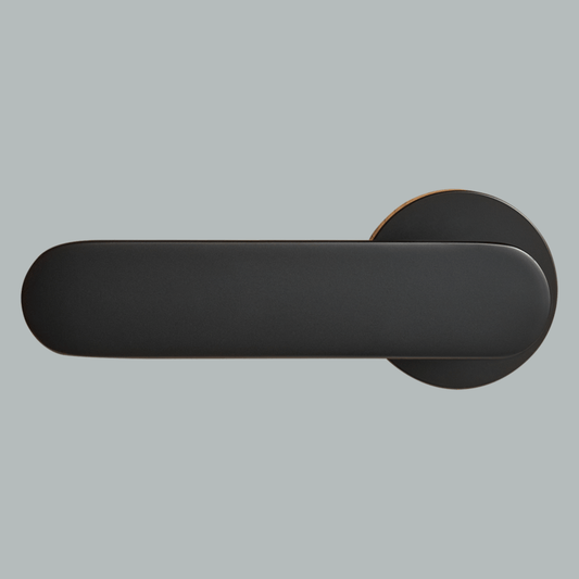 Door Handle Luxe Doorware - The Lorne Passage Set - Black