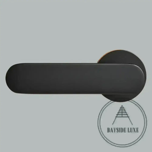 Door Handle Luxe Doorware - The Lorne Privacy Set - Black