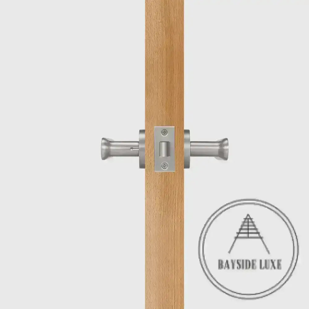 Door Handle Luxe Doorware - The Lorne Privacy Set - Nickel