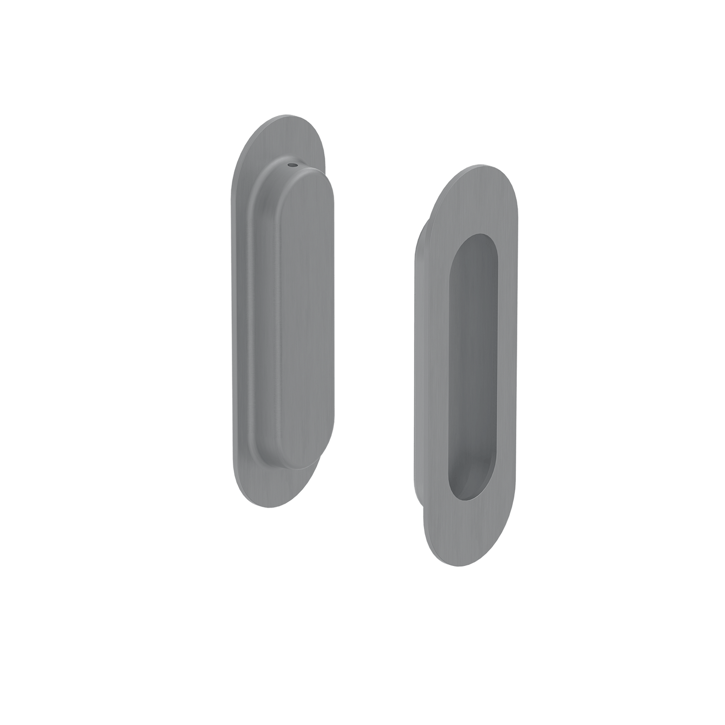 Door Handle Sydney Flush Mount Pull Gunmetal