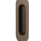 Door Handle Sydney Flush Mount Sliding Door Pull - Antique Brass