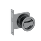Door Handle Sydney Round Cavity Slider Door Lock Gunmetal