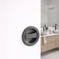 Door Handle Sydney Round Cavity Slider Door Lock Gunmetal