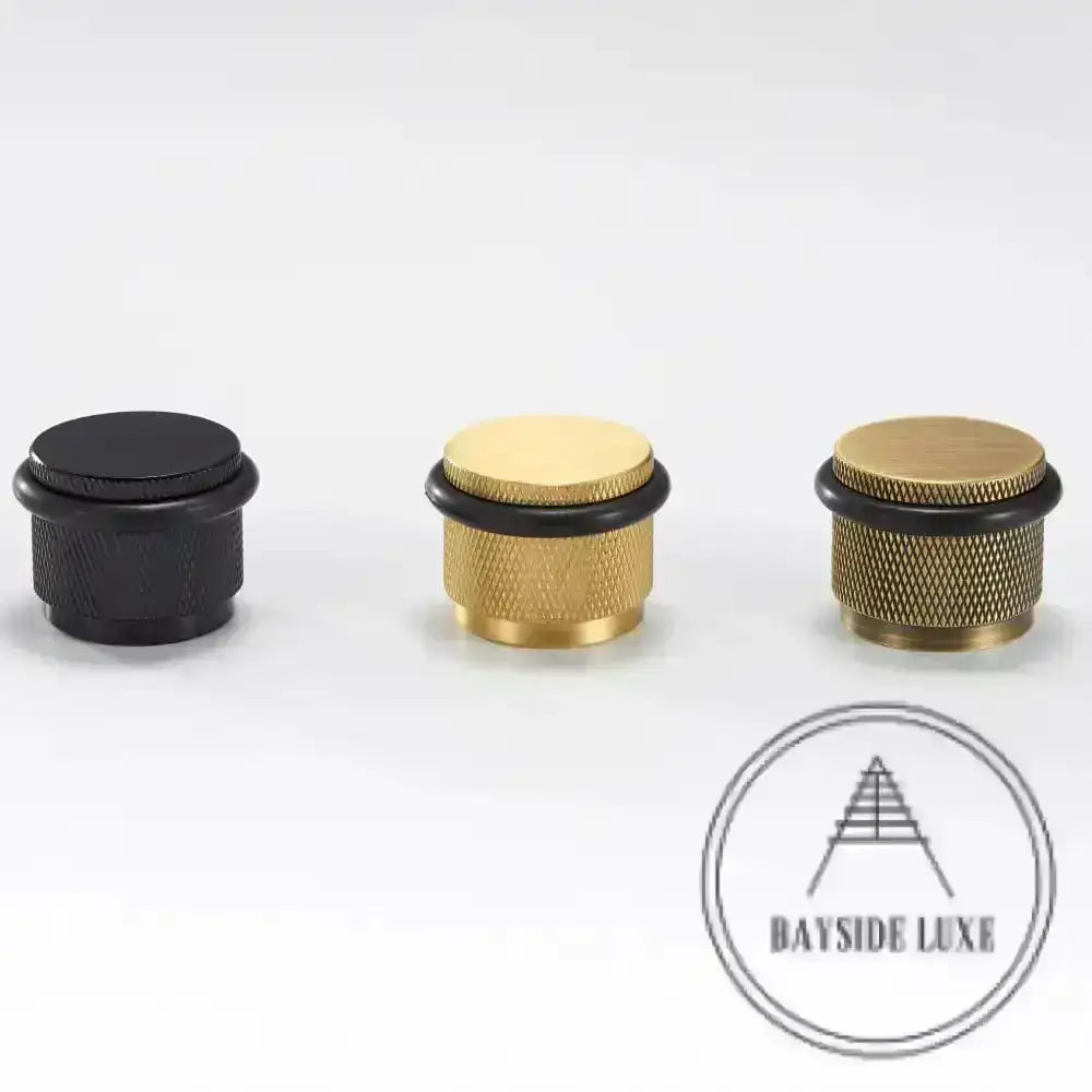 Door Stop Bayside Luxe - The Tamarama Solid Antique Brass Door Stop