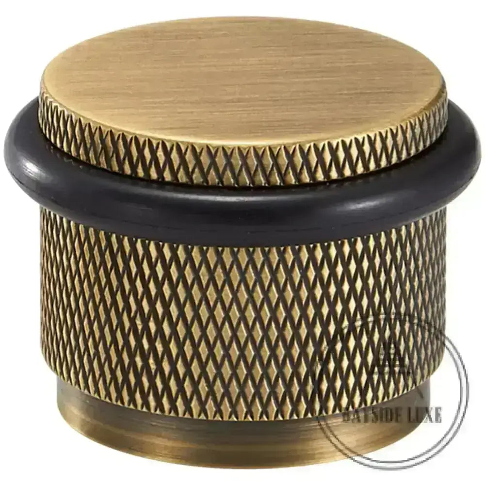 Door Stop Bayside Luxe - The Tamarama Solid Antique Brass Door Stop