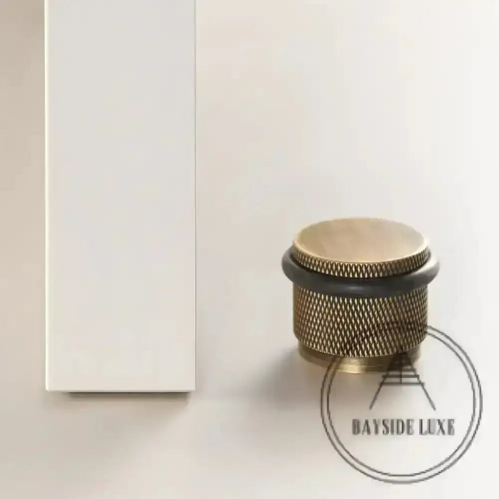 Door Stop Bayside Luxe - The Tamarama Solid Antique Brass Door Stop