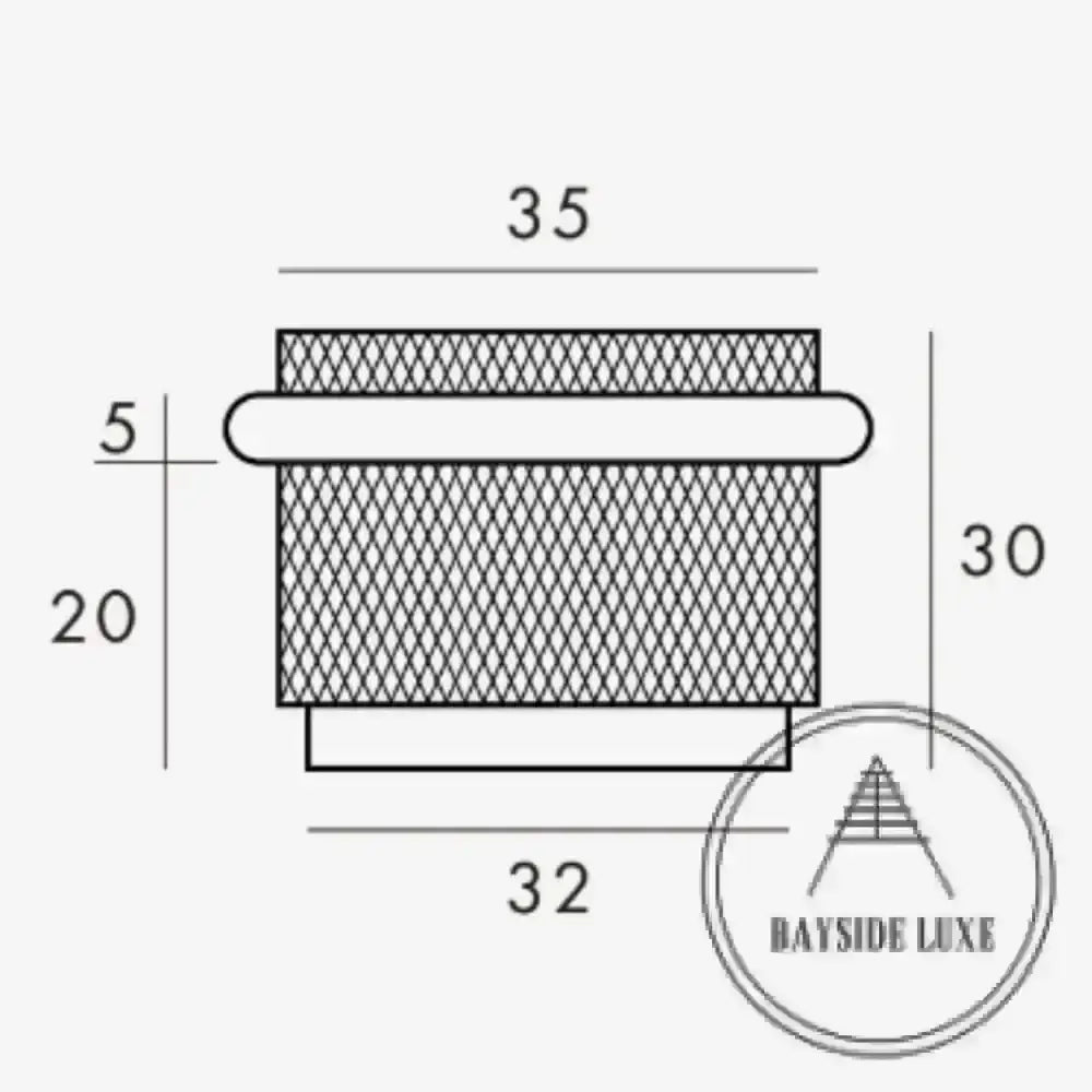 Door Stop Bayside Luxe - The Tamarama Solid Black Brass Door Stop