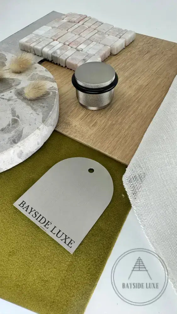 Door Stop Bayside Luxe - The Tamarama Solid Nickel Door Stop