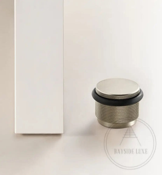 Door Stop Bayside Luxe - The Tamarama Solid Nickel Door Stop