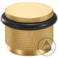 Door Stop Bayside Luxe - The Tamarama Solid Satin Brass Door Stop