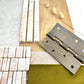 Hinges Luxe Doorware - Solid Brass Antique Brass Smooth Hinges