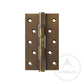 Hinges Luxe Doorware - Solid Brass Antique Brass Smooth Hinges