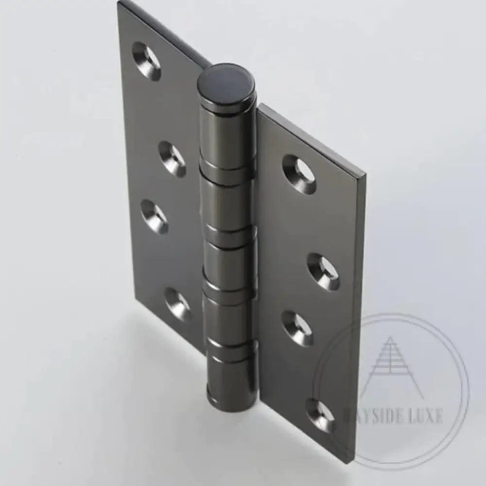 Hinges Luxe Doorware - Solid Brass Black Smooth Hinges