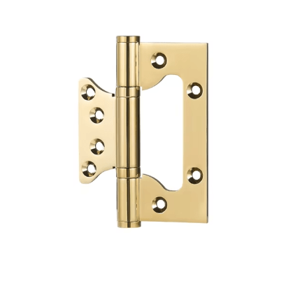 Hinges Medium 102mm / PVD / Solid Brass Luxe Doorware - Solid PVD Brass Hirline Hinges