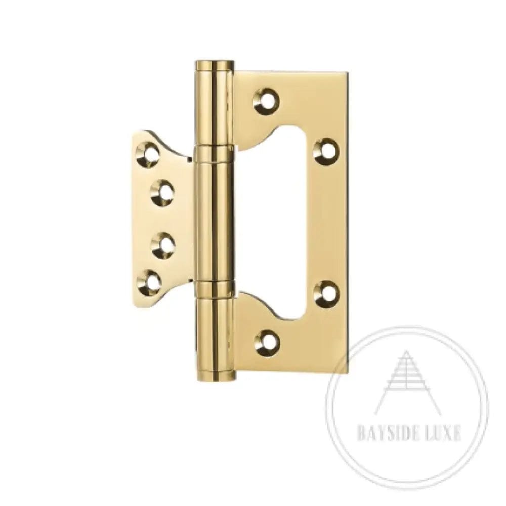 Hinges Medium 102mm / PVD / Solid Brass Luxe Doorware - Solid PVD Brass Hirline Hinges