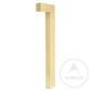 House Number 1 / Gold / 150mm Modern Bayside Luxe Floating House Numbers - Gold 150mm