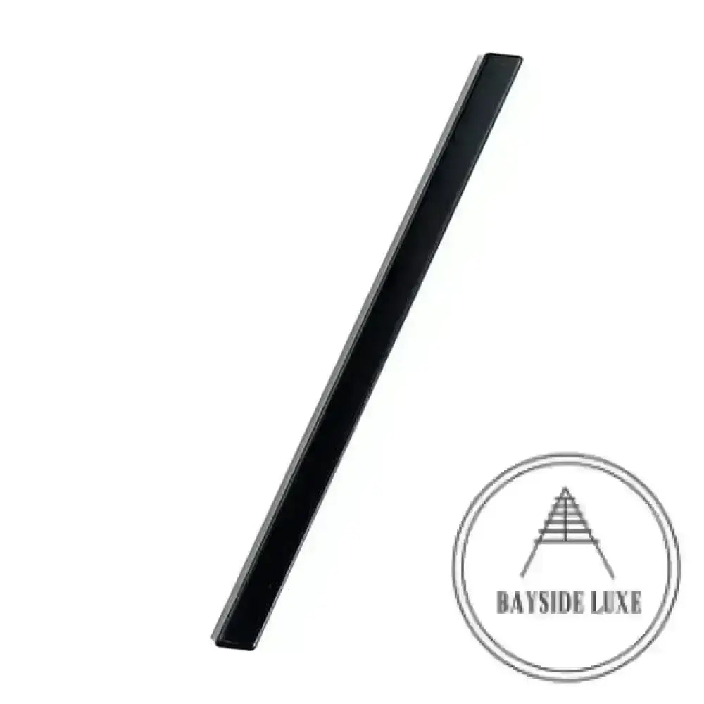 house number Bayside Luxe - Black Floating and Flush House Numbers - 125mm