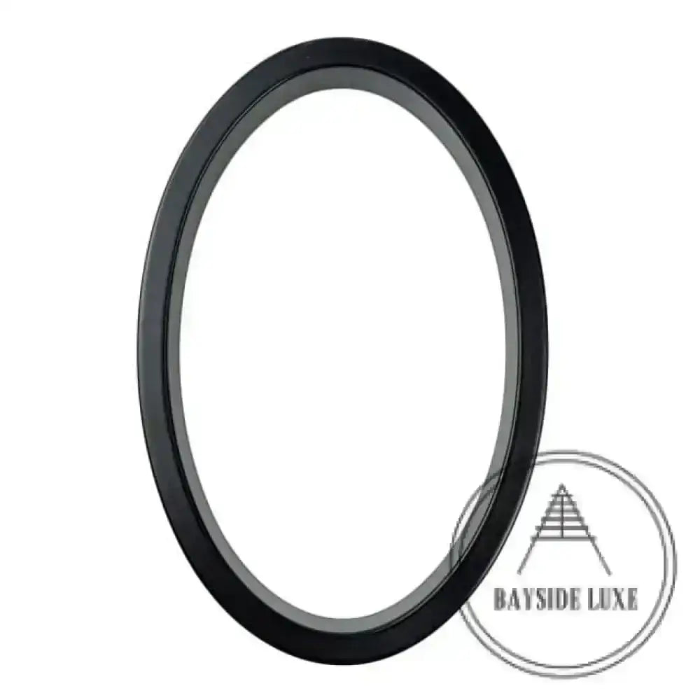 house number Bayside Luxe - Black Floating and Flush House Numbers - 125mm