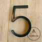 house number Bayside Luxe - Black Floating and Flush House Numbers - 125mm