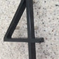 house number Bayside Luxe - Black Floating and Flush House Numbers - 125mm