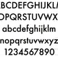 house number Bayside Luxe - Floating Letters & Numbers for Signage