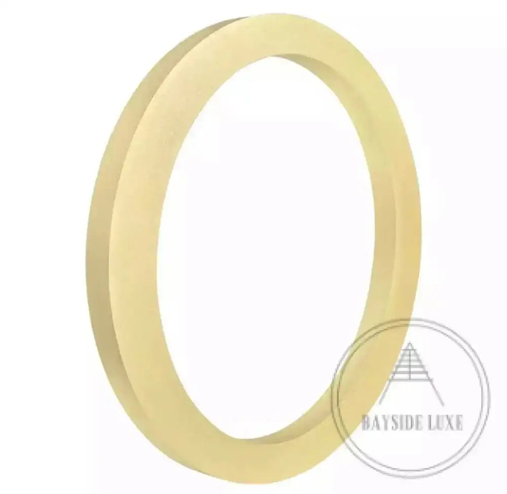 House Number Modern Bayside Luxe Floating House Numbers - Gold 150mm