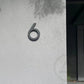 House Numbers 3 / Black / 150mm Modern Bayside Luxe Floating House Numbers - Black 150mm