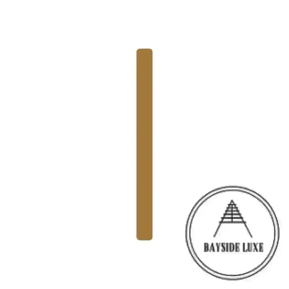 House Numbers and Letters 15 cm / I Bayside Luxe Signage - Solid Antique Brass Floating Numbers and Letters - Watson's Bay 15cm