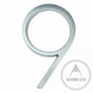House Numbers and Letters Bayside Luxe - Brushed Silver Floating and Flush House Numbers - 125mm
