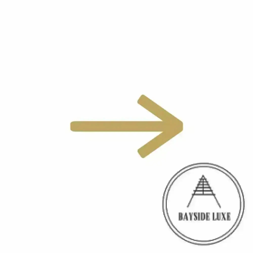 House Numbers and Letters Bayside Luxe Signage - Hammered Satin Brass Floating Numbers and Letters - Noosa 25cm