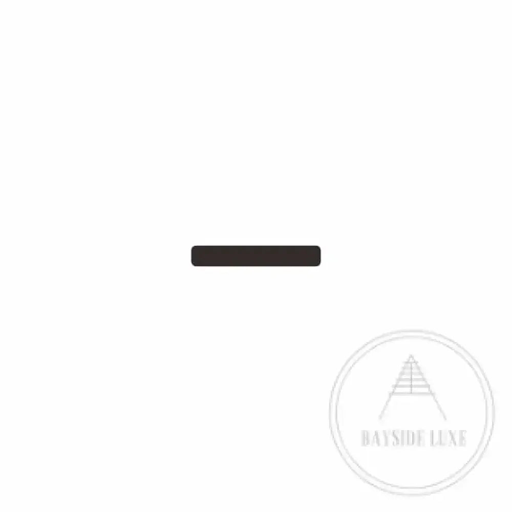 House Numbers and Letters Bayside Luxe Signage - Solid Brass Black Numbers and Letters - Watson's Bay 25cm