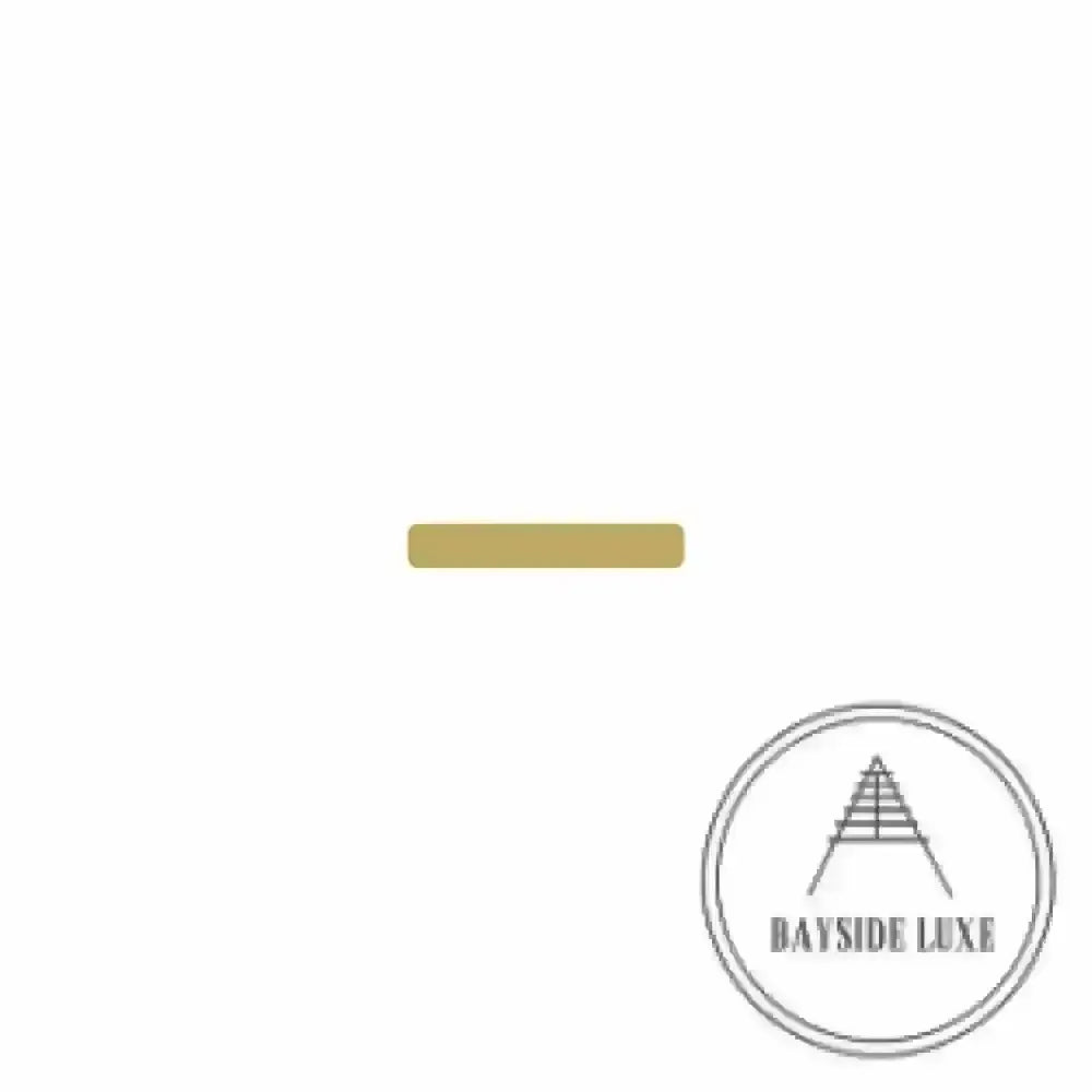 House Numbers and Letters Bayside Luxe Signage - Solid Satin Brass Floating Numbers and Letters - Watson's Bay 15cm