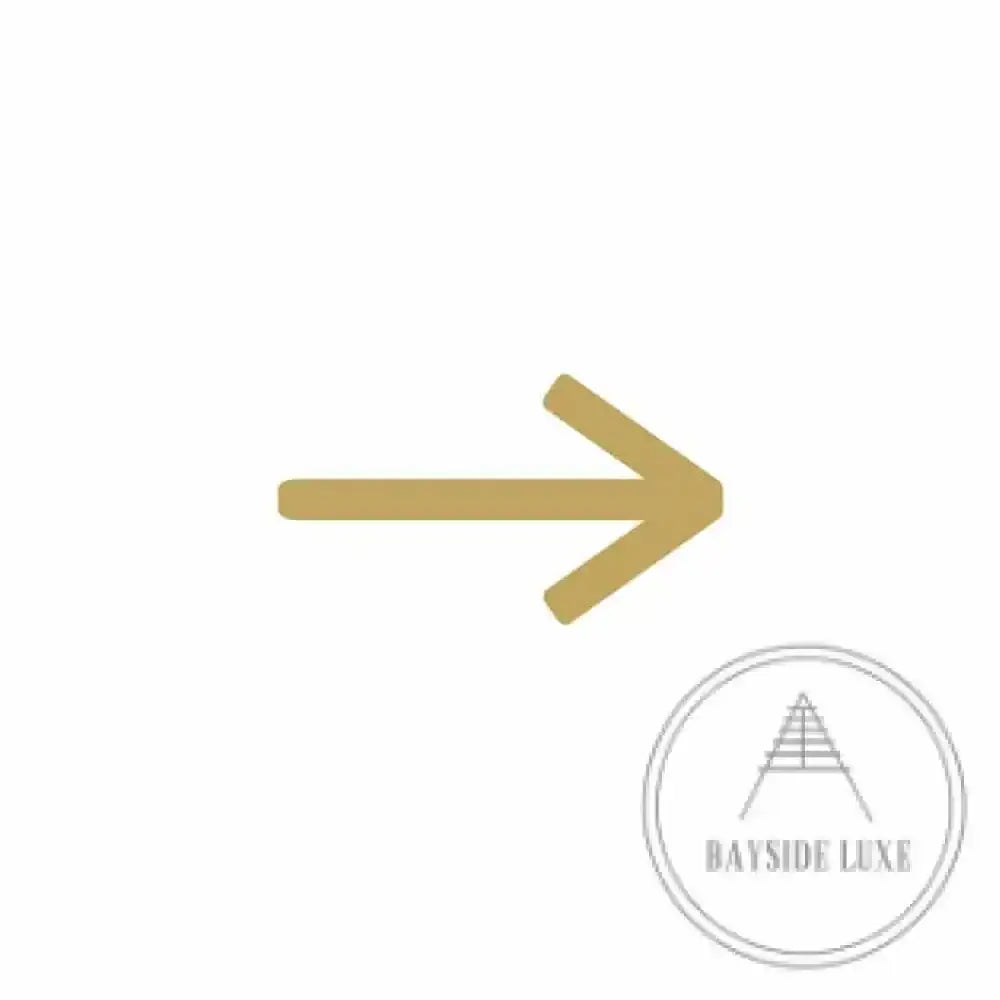 House Numbers and Letters Bayside Luxe Signage - Solid Satin Brass Floating Numbers and Letters - Watson's Bay 20cm