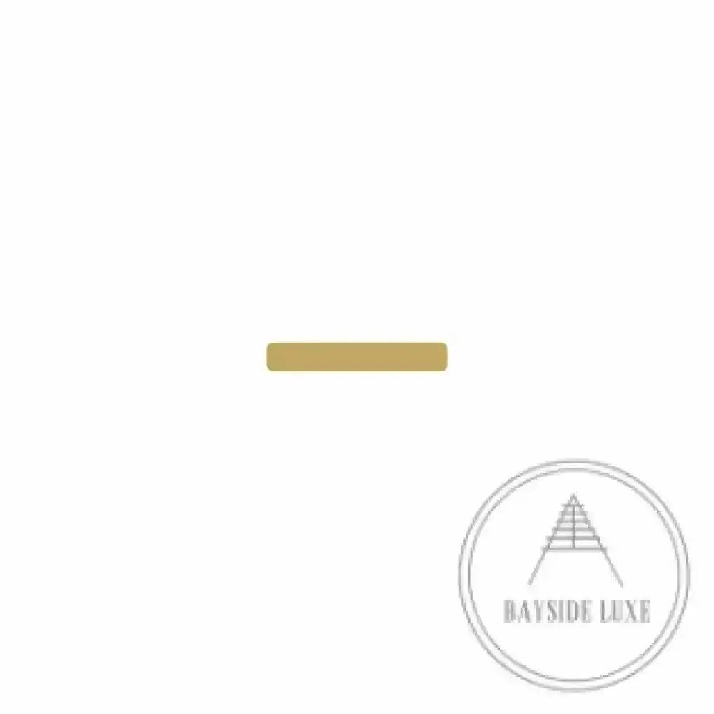 House Numbers and Letters Bayside Luxe Signage - Solid Satin Brass Floating Numbers and Letters - Watson's Bay 20cm