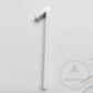 House Numbers and Letters Bayside Luxe - White Floating and Flush House Numbers 125mm