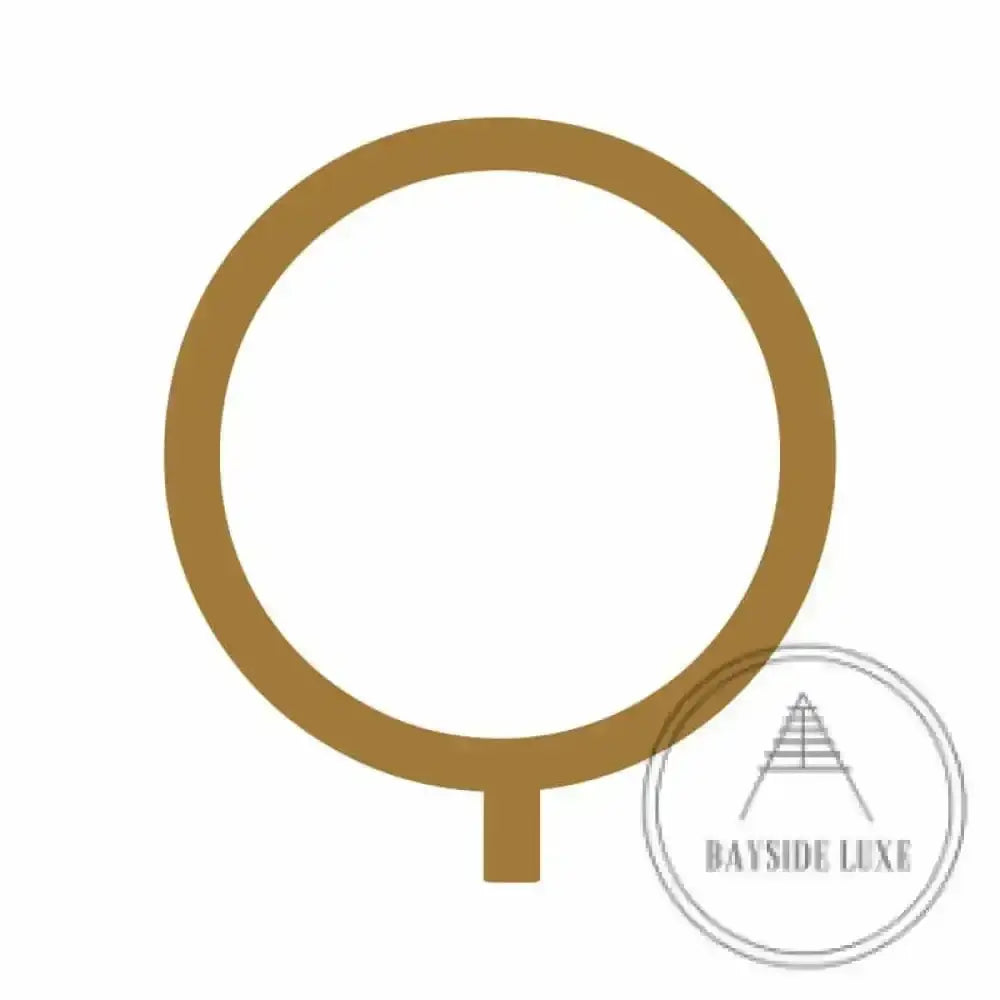 House Numbers and Letters Hammered Antique Brass / 10 cm / Q Bayside Luxe Signage - Hammered Antique Brass Floating Numbers and Letters - Noosa 10cm