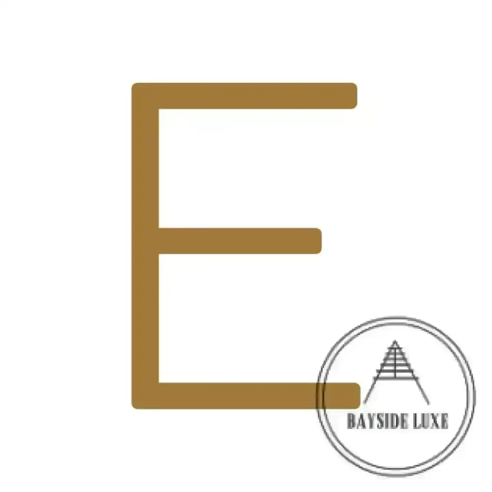 House Numbers and Letters Hammered Antique Brass / 20 cm / E Bayside Luxe Signage - Hammered Antique Brass Floating Numbers and Letters - Noosa 20cm