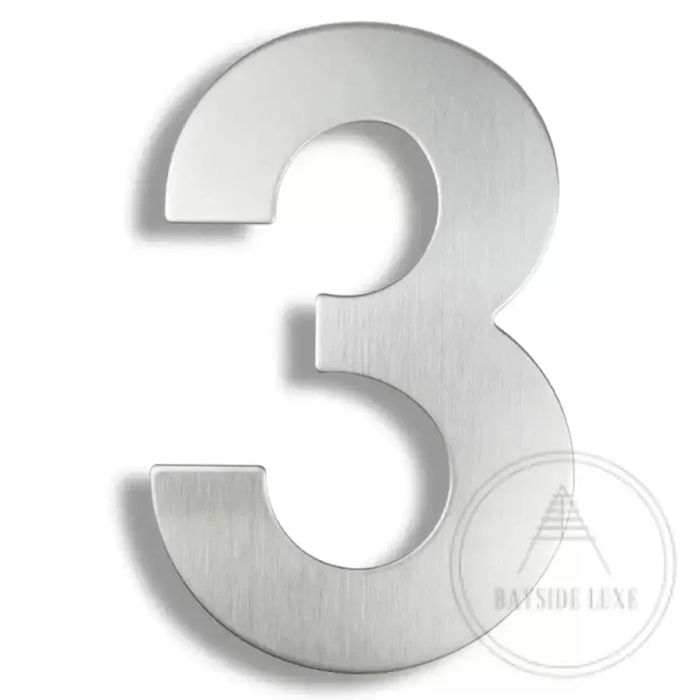 Large Floating Numbers Bayside Luxe Large Floating Numbers - Steel 200mm