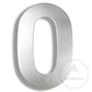 House Numbers Bayside Luxe Large Floating Numbers - Steel 200mm