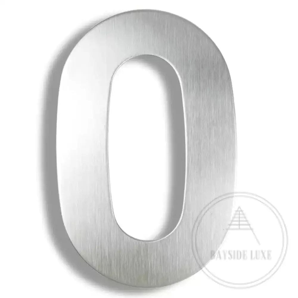 House Numbers Bayside Luxe Large Floating Numbers - Steel 200mm