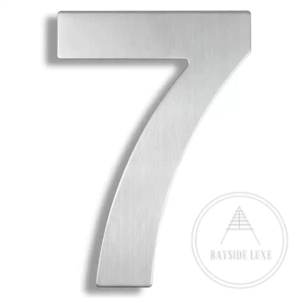 House Numbers Bayside Luxe XL Floating Numbers - Stainless Steel 300mm